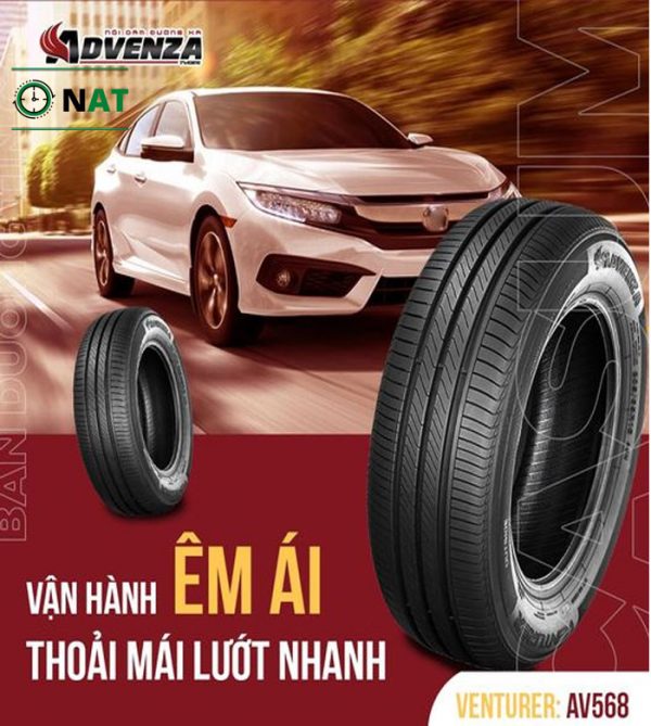 Giá lốp ô tô Advenza TL 165/65R14 Venturer AV568 79H